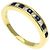 Autre Marque Tiffany & Co. Half Eternity Saphir- und Diamantring