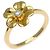 Autre Marque Anello Tiffany & Co. Flower in diamanti e oro giallo 18K - vista 2