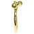 Autre Marque Tiffany & Co. Love Knot Ring in 18K Gelbgold - Ansicht 3