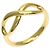 Autre Marque Anello Tiffany & Co. Infinity in oro giallo 18K - vista 2