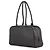 Bolsa de ombro Chanel em couro de bezerro preto - vista 2