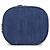 Bolsa de ombro Chanel Matelassé em denim Azul marinho - vista 3