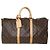 Louis Vuitton Keepall Bandoulière 50 Boston Bag Blau Monogramm - Ansicht 2
