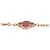 Autre Marque Bracciale Charm Alhambra Van Cleef & Arpels in Oro Rosa con Corniola - vista 9
