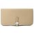 Hermès Portafoglio Lungo HERMES Dogon Beige - vista 2