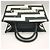 Jimmy Choo Avenue Small Tote Bag/Shoulder Bag Preto Branco - vista 6