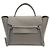 Céline CELINE Mini Belt Bag Handtasche aus grauem Leder Braun