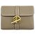 Hermès Carteira Compacta e Porta-moedas Hermes Glenan Taupe