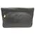 Céline Pochette Celine Blazon en cuir Noir - vue 2