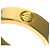 Anello Cartier Love Band in oro giallo 18K - vista 9