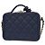 Chanel Filigree Vanity Case Quilted Caviar Medium Marineblau - Ansicht 2