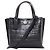 Bolsa de mão em couro 2-Way Coach Preto