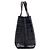 Bolsa de mão em couro 2-Way Coach Preto - vista 3