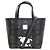MCM Toni Top Zip Shop Bag Black