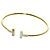 Autre Marque Tiffany & Co. T Wire Armband mit Muschel-Anhänger