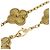 Bracciale con Charms Van Cleef & Arpels Vintage Alhambra Guilloché - vista 3