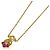 Collana Christian Dior in oro giallo 18K con rubini e diamanti