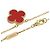Van Cleef & Arpels Vintage Alhambra Karneol Halskette - Ansicht 2