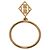 Ring Hermès Anello Fascia Hermes Gambard #51 in Oro Rosa 18K - vista 4