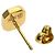 Brinco único Harry Winston Logo Diamond em ouro amarelo 18K - vista 2