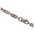 Pulsera Cartier Figaro en oro blanco de 18K - vista 4
