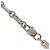Pulsera Cartier Figaro en oro blanco de 18K - vista 5