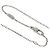 Collana Gucci in oro bianco 18K e diamanti - vista 3