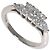 Autre Marque Tiffany & Co. Ring mit sieben Diamanten