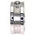 Anello Cartier C2 Fortune in diamanti e oro bianco 18K - vista 3