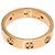 Anello Cartier Mini Love in oro rosa 18K - vista 4