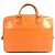 Hermès Saco Tote Hermes Plume Dog 38 Laranja