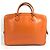 Hermès Saco Tote Hermes Plume Dog 38 Laranja - vista 2
