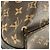 Bolso de Negocios Louis Vuitton Monogram Macassar Kitan Castaño Negro - vista 8