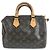 Bolso Louis Vuitton Monogram Speedy 25 Castaño
