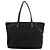 Tote Sac cabas Prada en nylon noir et rouge - vue 2
