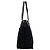 Tote Sac cabas Prada en nylon noir et rouge - vue 3