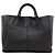 Borsa a mano Bottega Veneta in pelle nera - vista 2