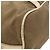 Prada Logo Tote Bag in Canvas Brown Cream - view 14