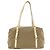Prada Logo Tote Bag in Canvas Brown Cream - view 2