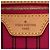 Borsa Tote Louis Vuitton Monogram Canvas Neverfull MM Marrone - vista 8