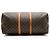 Louis Vuitton Vintage Monogram Canvas Keepall Bandouliere 55 Duffle Braun - Ansicht 4