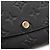 Louis Vuitton Portefeuille Emilie Wallet Schwarz - Ansicht 4