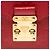 Bolsa de Ombro Louis Vuitton Monogram Empreinte Pochette Metis Vermelho - vista 9