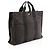 Hermès Borsa Tote Hermes Vintage Canvas Herline MM Nero - vista 2