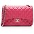 Gabrielle Chanel Classic Jumbo Double Flap Tasche aus Lammleder Pink