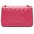 Gabrielle Chanel Classic Jumbo Double Flap Tasche aus Lammleder Pink - Ansicht 3