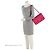 Gabrielle Chanel Classic Jumbo Double Flap Tasche aus Lammleder Pink - Ansicht 5