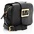 Burberry Bolsa Crossbody Small em couro de bezerro granulado macio com fivela - vista 2