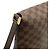 Borsa a tracolla Louis Vuitton Damier Musette Marrone - vista 4