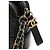 Chanel Gabrielle Matelassé Chain Shoulder Bag Black - view 4